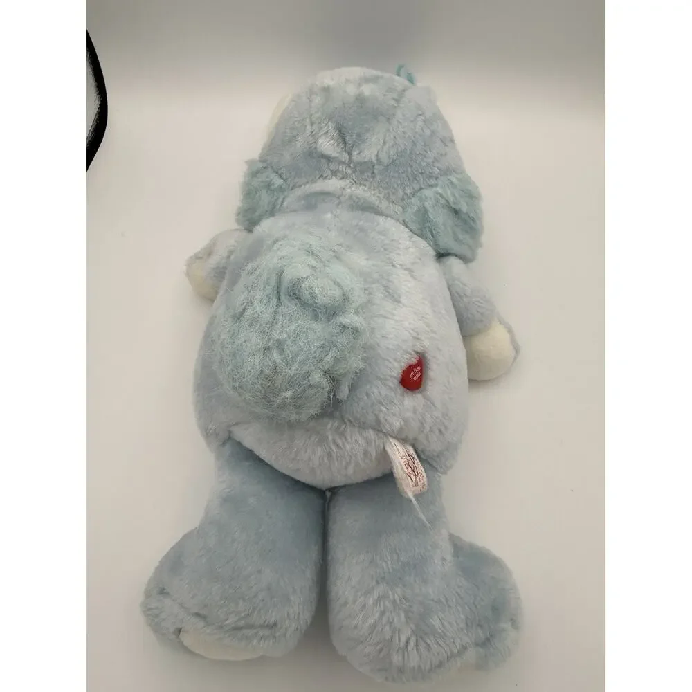 VTG Care Bear Cousins Swift Heart Rabbit Kenner 1984 Blue Plush - Picture 5 of 8